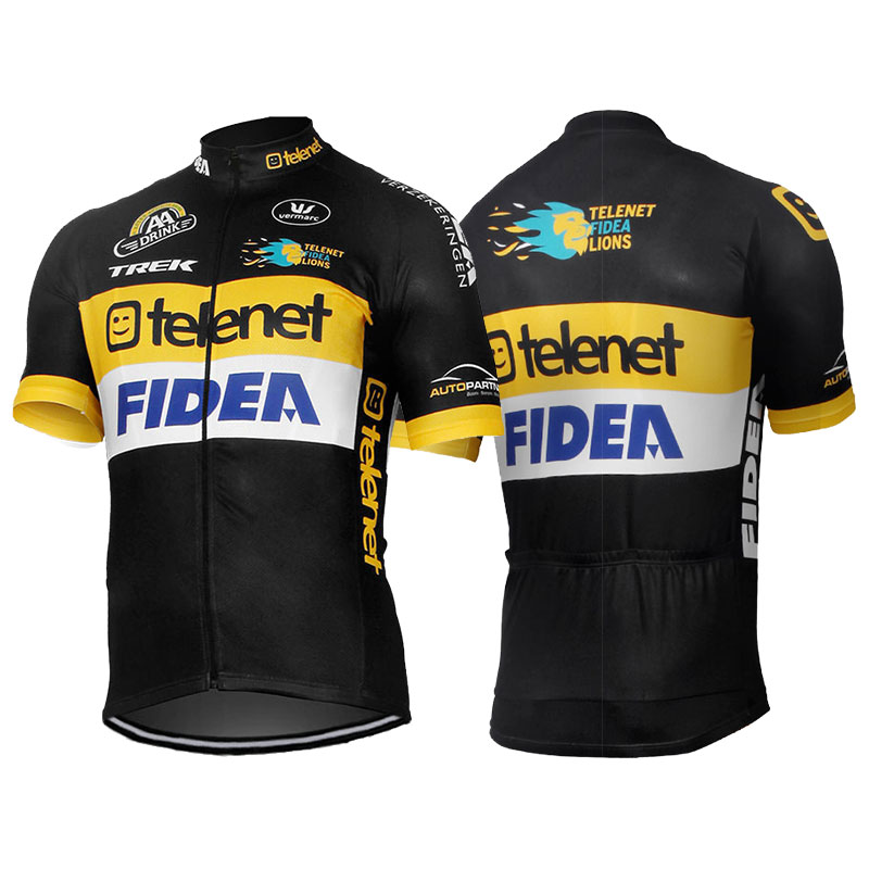 Abbigliamento Telenet Fidea Lions 2017 Manica Corta e Pantaloncino Con Bretelle nero - Clicca l'immagine per chiudere